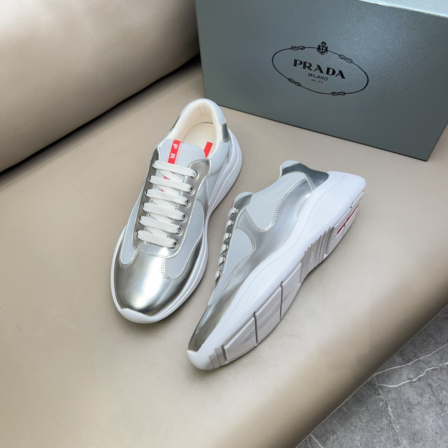 Prada Unisex Sneakers Luxury Fashion Sneakers