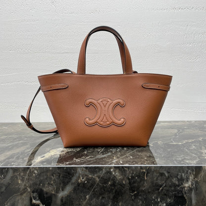 Gorgeous Black Celine CABAS ANAIS Handbag With Classic Logo 118613