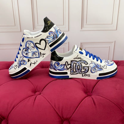 Dolce & Gabbana DG Logo Unisex Casual Sneakers