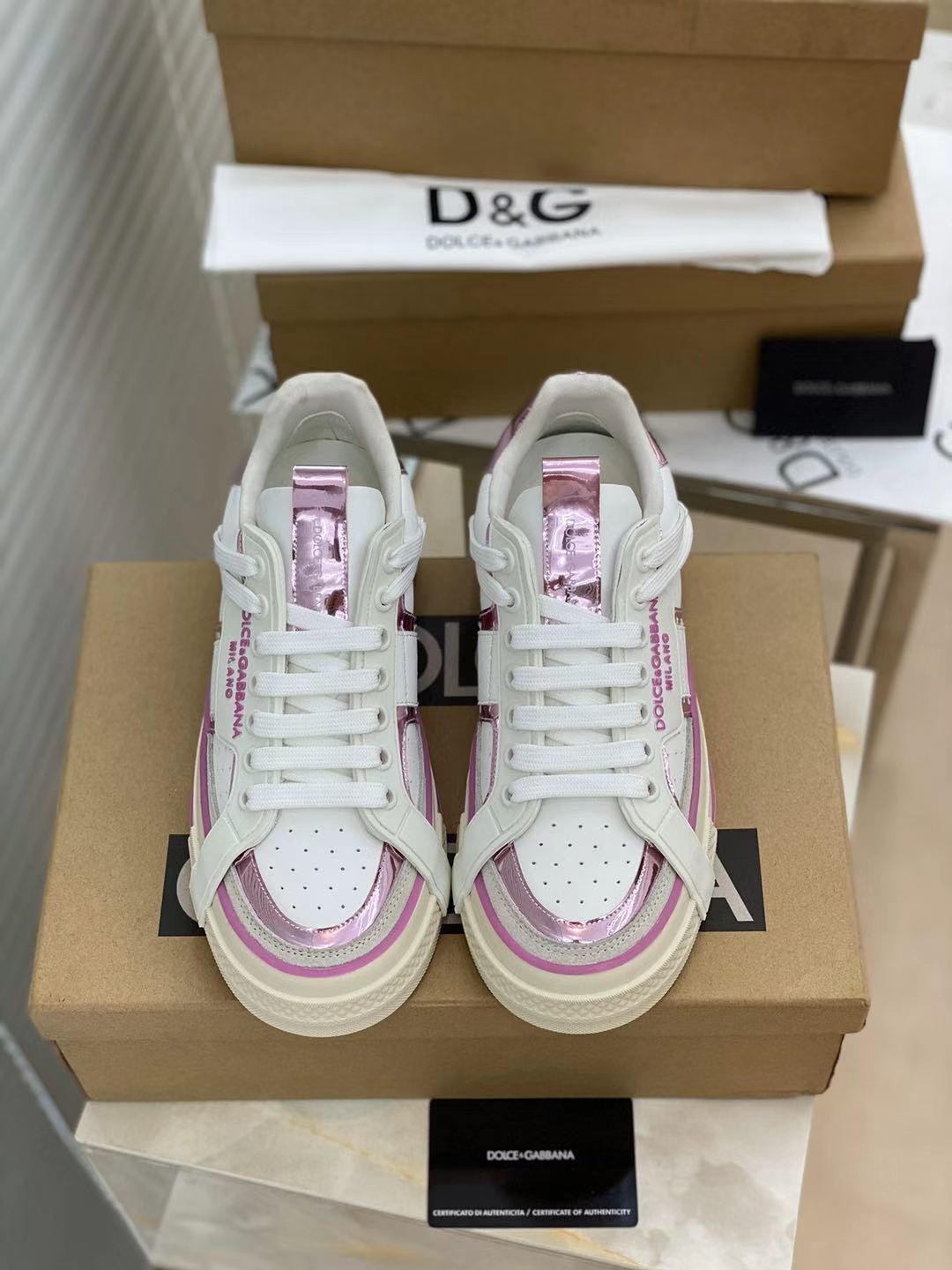 Dolce & Gabbana Milano Unisex Casual Sneakers