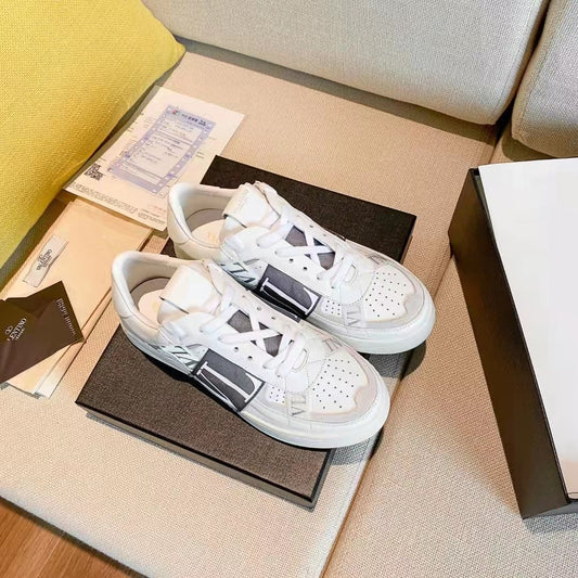 Valentino Unisex Sneakers VLTN Logo Luxury Fashion Sneakers