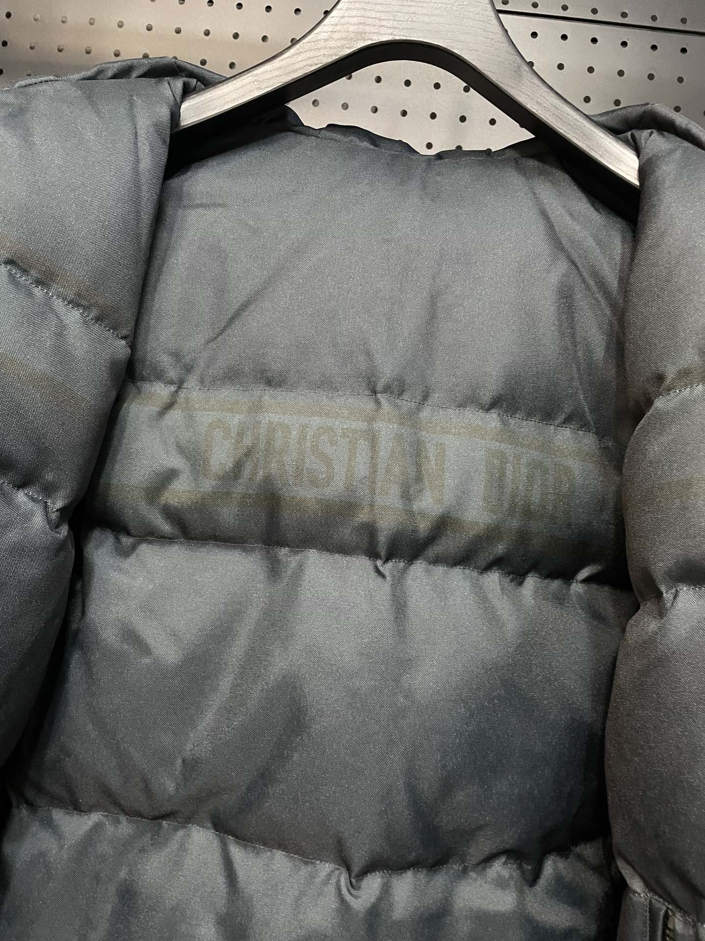 Chic Dior Monogram Puffer Jacket For Cold - Weather Fashion