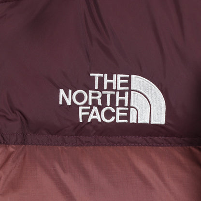 The North Face 1996 Retro Nuptse Burgundy Puffer Jacket for Winter Warmth