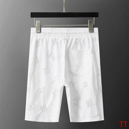 Men's AMIRI White Logo - Printed T - Shirt And Shorts Set