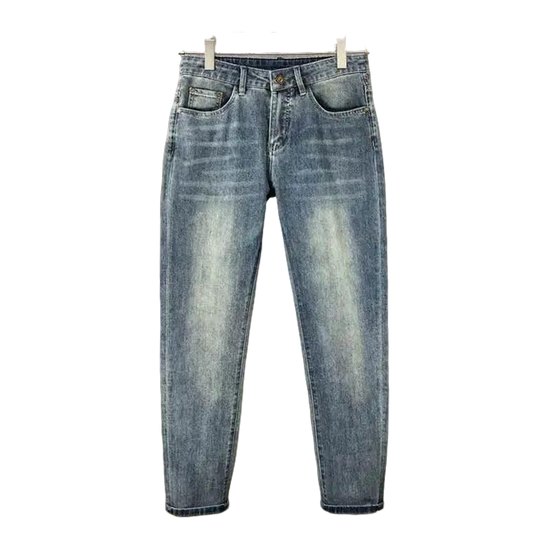 Louis Vuitton Men's Light Blue Denim Jeans With Classic Design