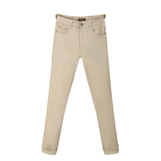 Prada Men's Beige Casual Pants With Timeless Style And Premium Comfort