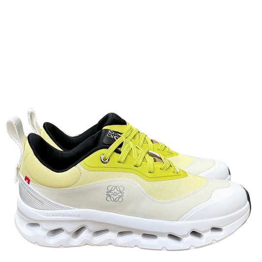 Loewe x On Running Cloudstratus Yellow And White Performance Sneakers