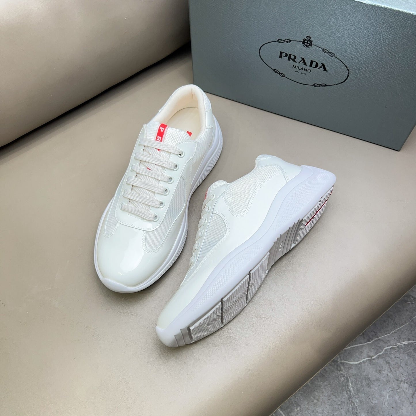Prada Unisex Sneakers Luxury Fashion Sneakers