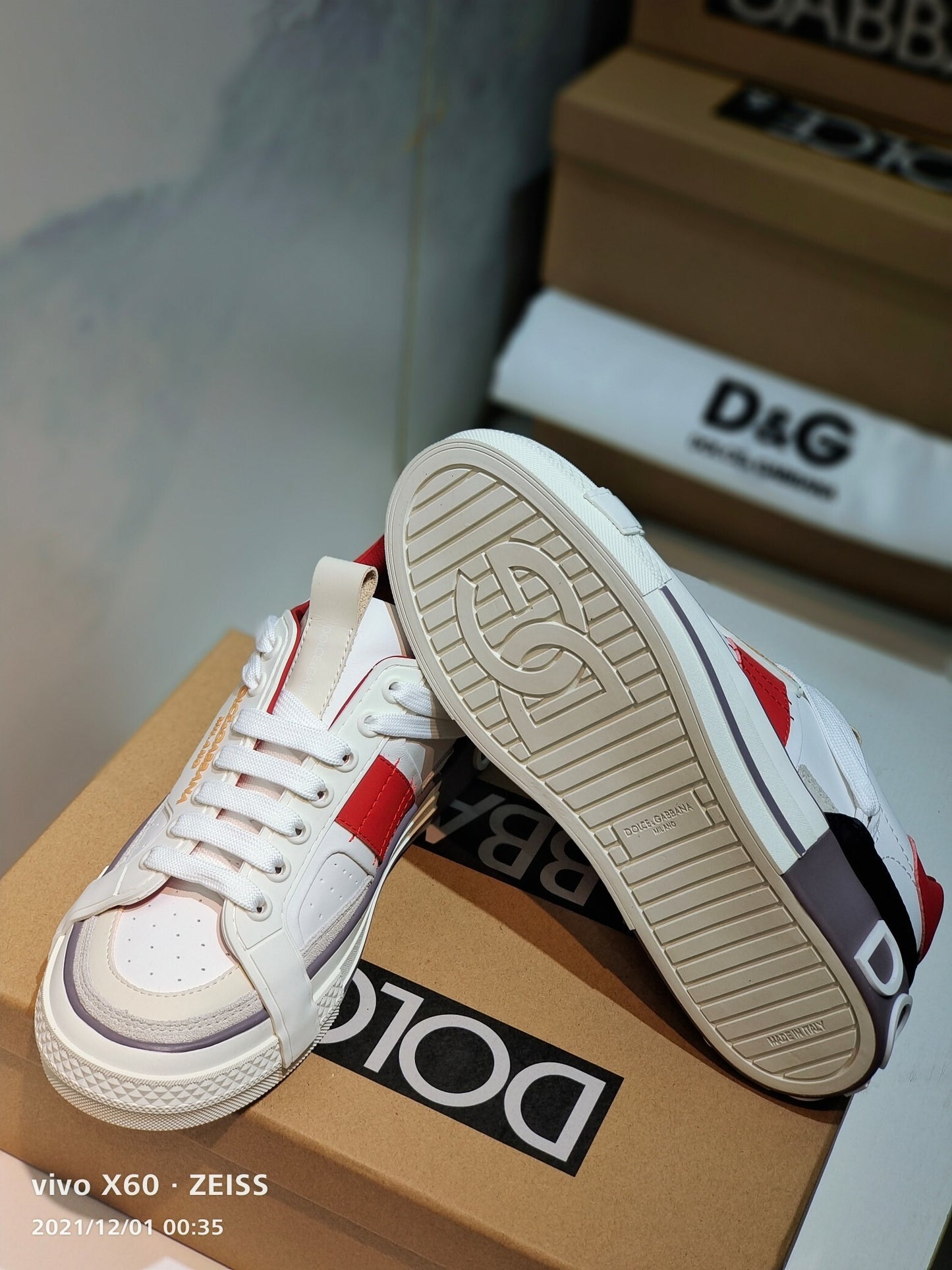 Dolce & Gabbana Milano Unisex Casual Sneakers