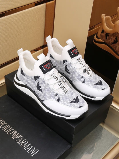 Armani Men's Sneakers Casual Sporty Running Shoes