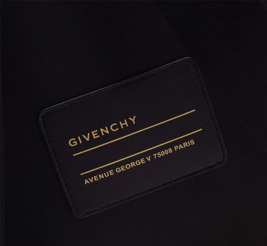 Stylish Givenchy Color - Block Nylon Backpack With Logo Strap 4048