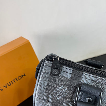 Stylish Louis Vuitton Pixelated Pattern Speedy Bandoulière Bag for Fashion Enthusiasts