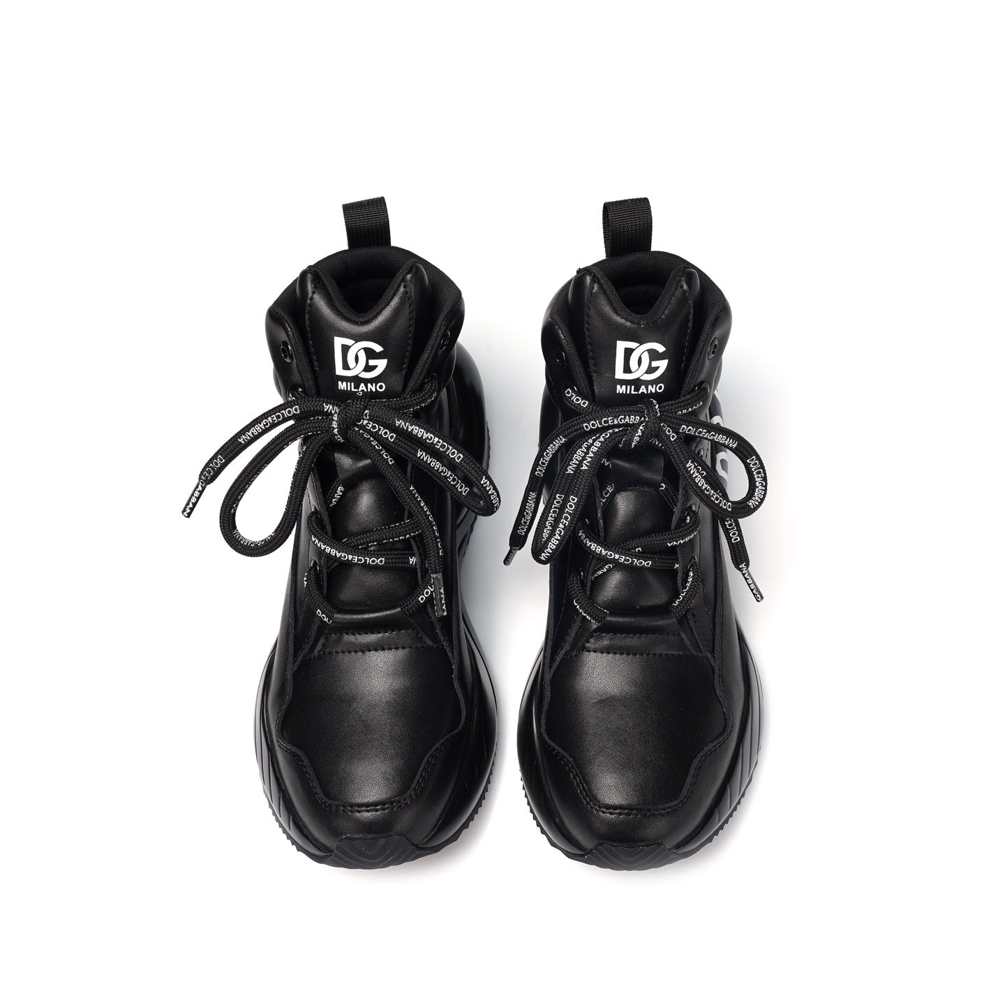 Dolce & Gabbana D&G Men's High-Top Sneakers Replica