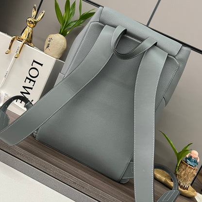 Loewe Gray Puzzle Backpack With Geometric Design And Functional Pockets 10288