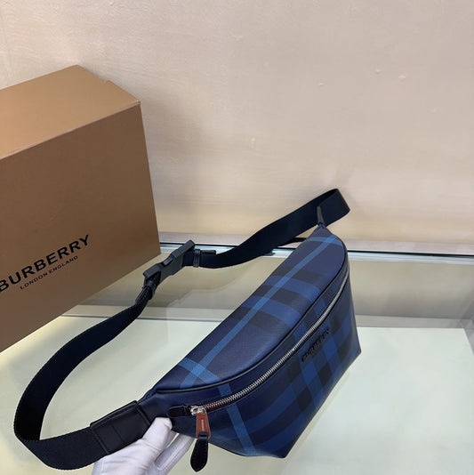 Chic Burberry Waist Bag With Signature Check Pattern For Fashionable On The Go Styles Style No.5591