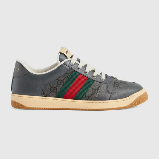 Gucci Unisex Stylish Sneakers With Signature Web And GG Pattern