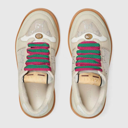 Gucci Unisex Fashionable Sneakers With Distinctive GG Pattern