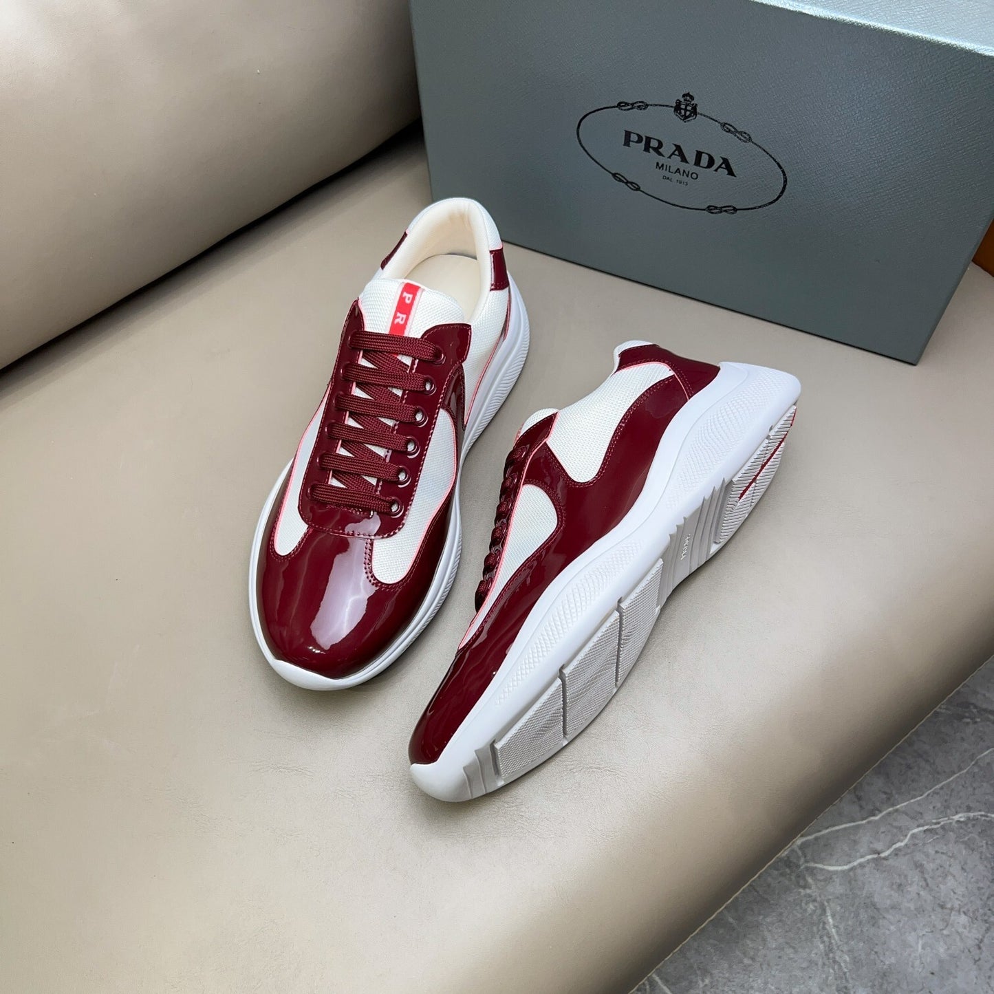 Prada Unisex Sneakers Luxury Fashion Sneakers