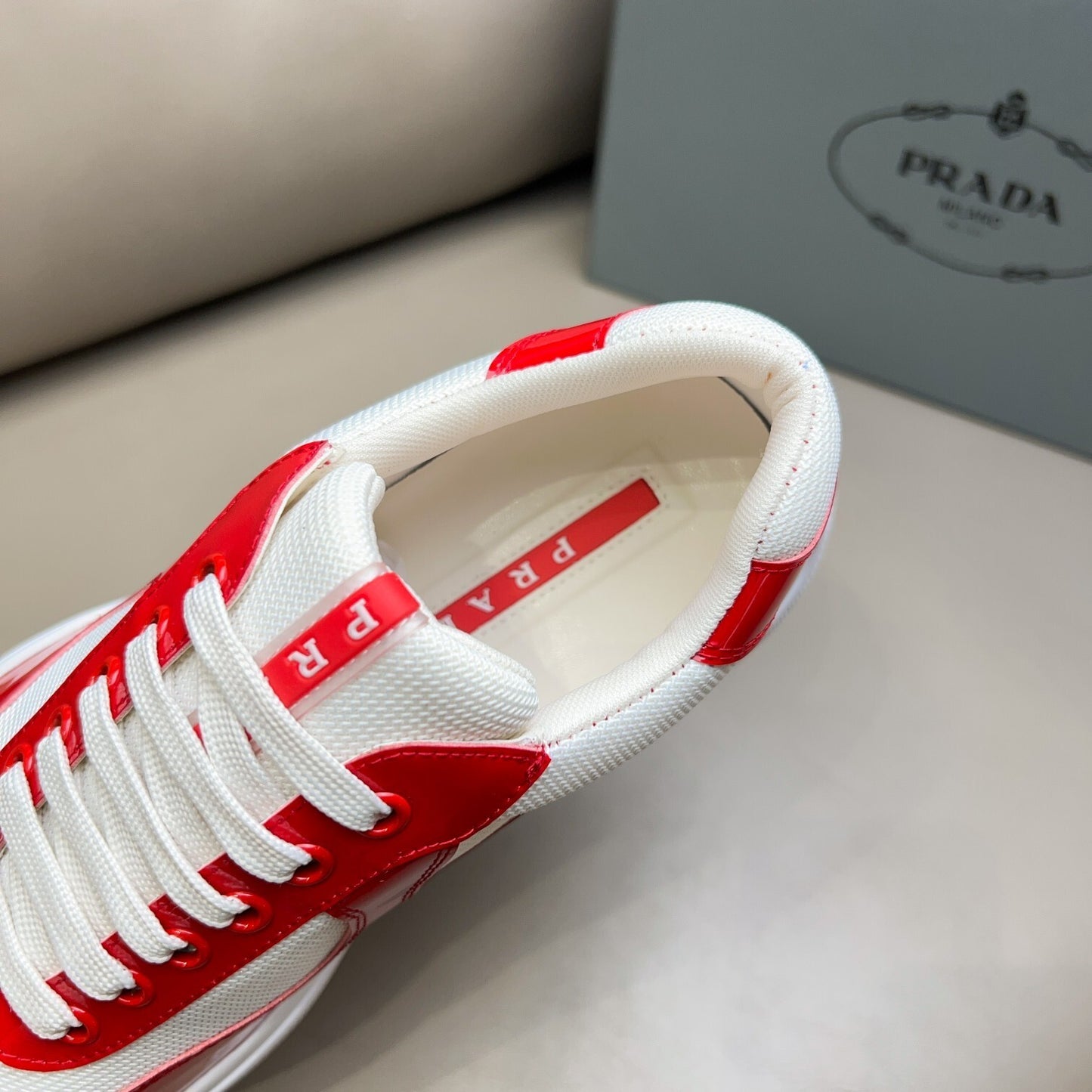 Prada Unisex Sneakers Luxury Fashion Sneakers
