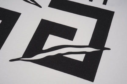 Stylish Givenchy White/Black T - Shirt With Distinctive Logo Design For Fashion - Forward Individuals