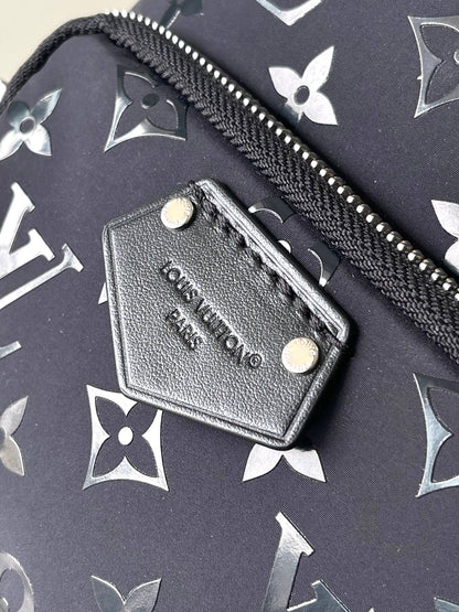 Louis Vuitton Mini Backpack in Monogram Embossed Nylon for Trendy Travelers
