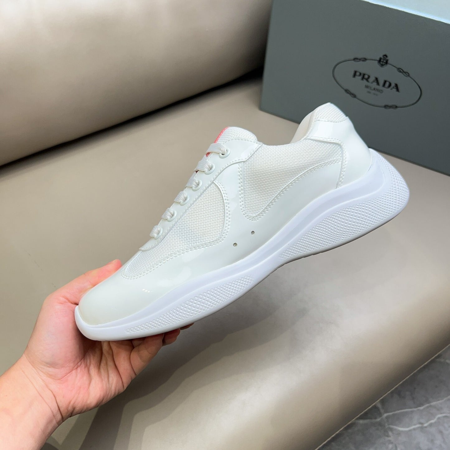 Prada Unisex Sneakers Luxury Fashion Sneakers