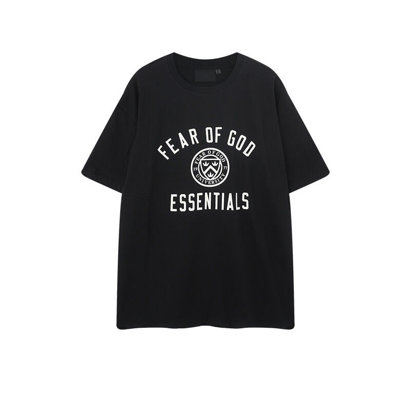 High Quality Fear Of God Essentials Gray/Navy Blue/Black Tee Stylish Comfortable Fashion Wear