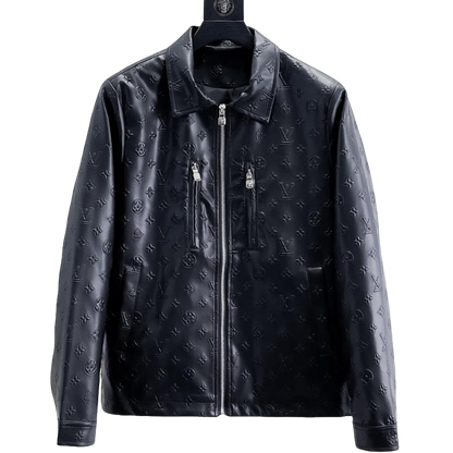 Louis Vuitton Monogram Leather Jacket for Men