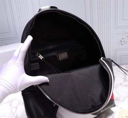 Stylish Givenchy Color - Block Nylon Backpack With Logo Strap 4048