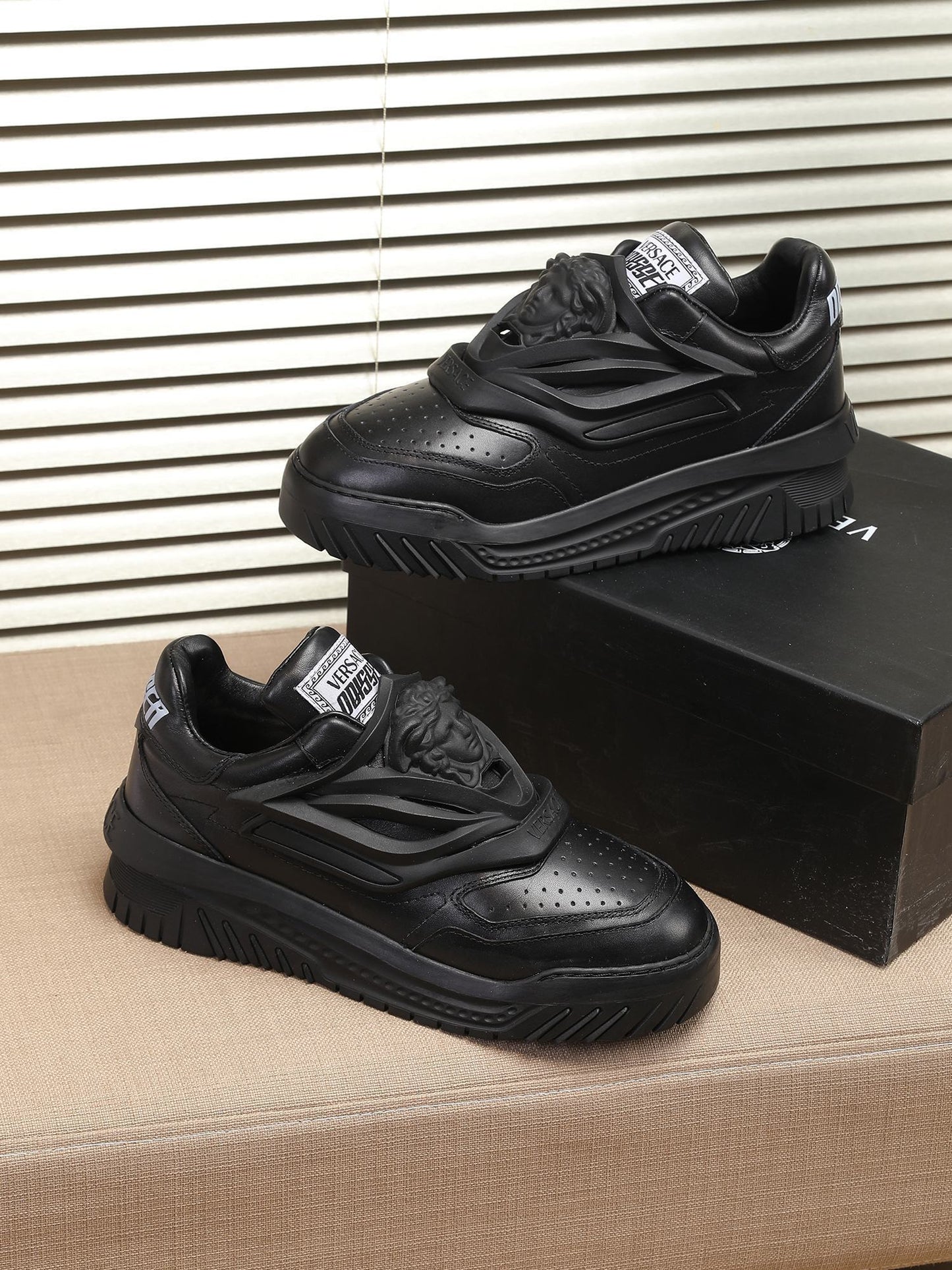 Versace Men's Sneakers Luxury Athletic Fashion Shoes