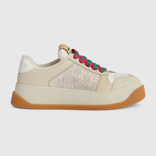 Gucci Unisex Fashionable Sneakers With Distinctive GG Pattern