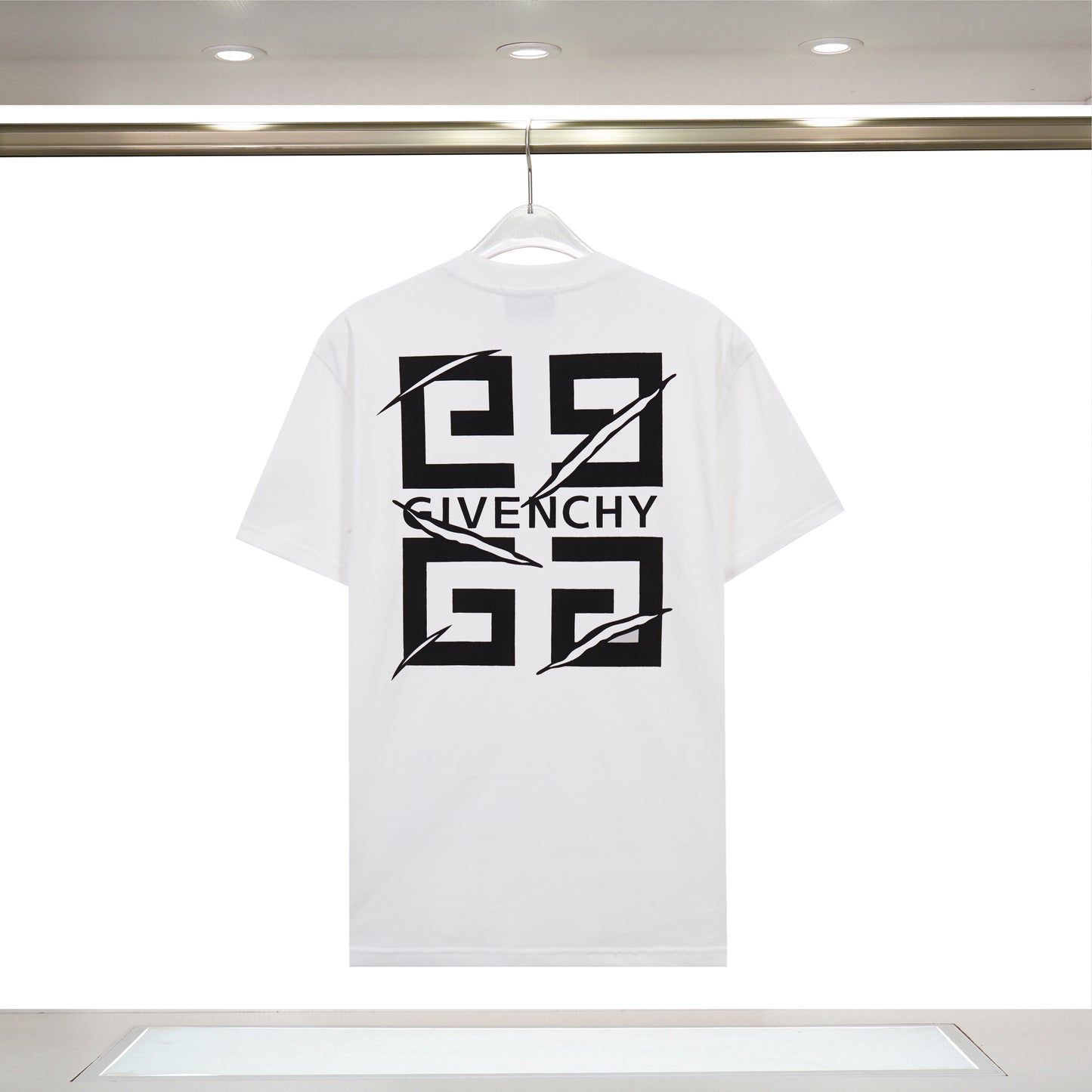 Stylish Givenchy White/Black T - Shirt With Distinctive Logo Design For Fashion - Forward Individuals