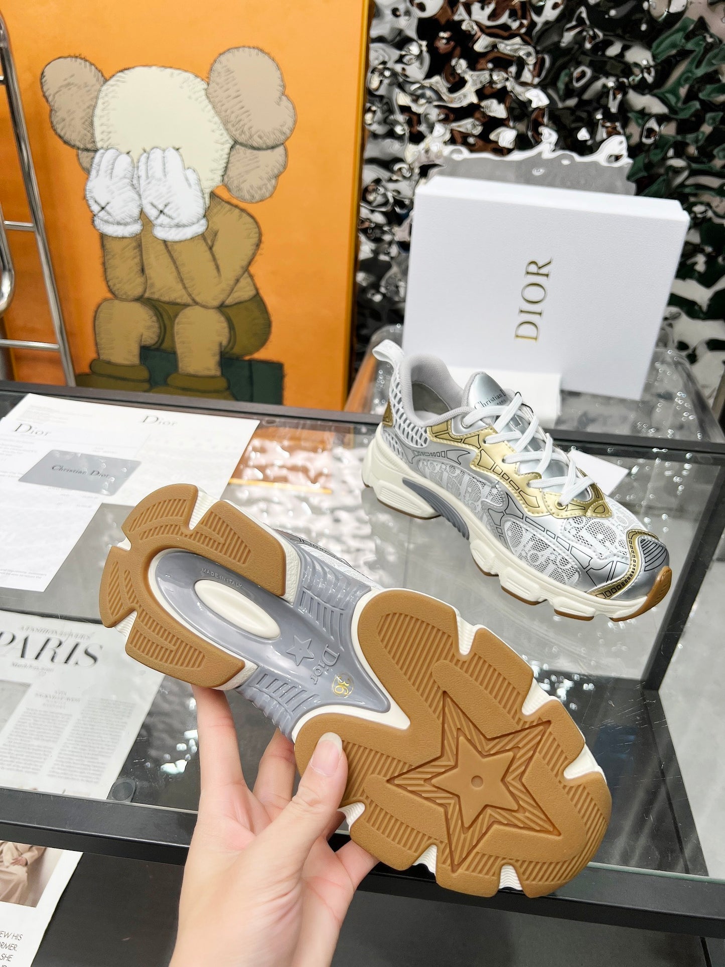 Women's Dior Sneakers Blending Luxury And Trendy Style