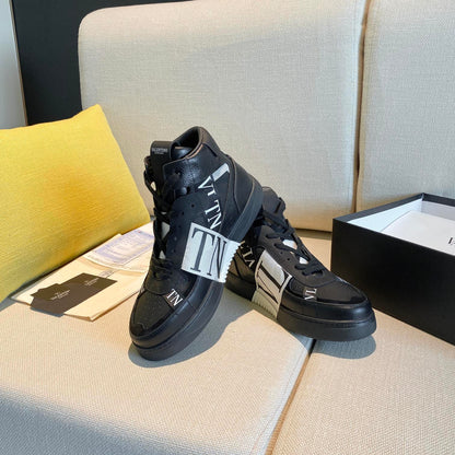 Valentino Men's Luxury Sneakers Fashion Mesh Design Casual Athletic Shoes