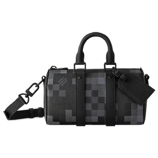 Stylish Louis Vuitton Pixelated Pattern Speedy Bandoulière Bag for Fashion Enthusiasts