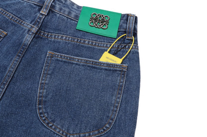 Givenchy Blue Denim Jeans With Signature Logo For Timeless Elegance