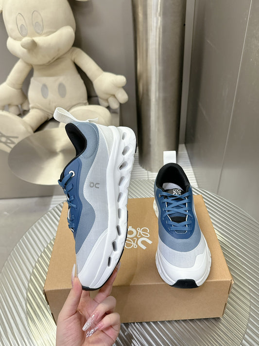 Loewe x On Running Cloudstratus Blue And White Performance Sneakers