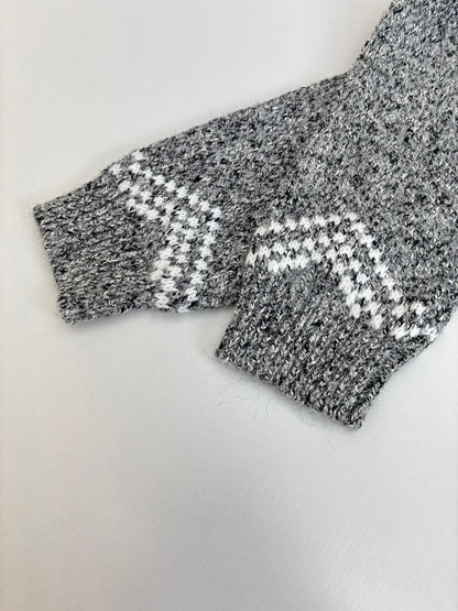 Louis Vuitton Men's Knitted Zip Up Sweater With Logo