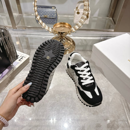 Dior Women's Black And White Sneakers For Chic Casual Looks