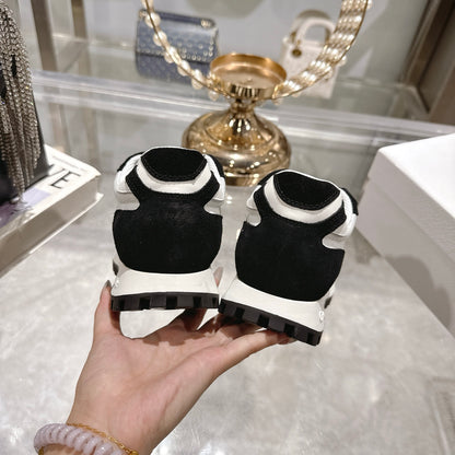Dior Women's Black And White Sneakers For Chic Casual Looks