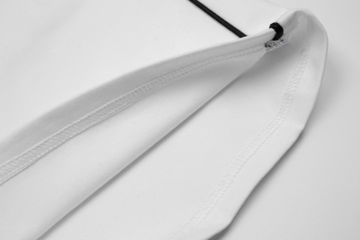 Balenciaga White Shorts With Barcode Print And Drawstring Waist